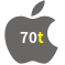 Aplicativo 70t para iOS