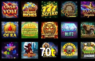 70t Licença Curaçao Gaming